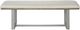 Riverside Furniture Intrigue Gray/Hazelwood/White Upholstered Dining Bench-1