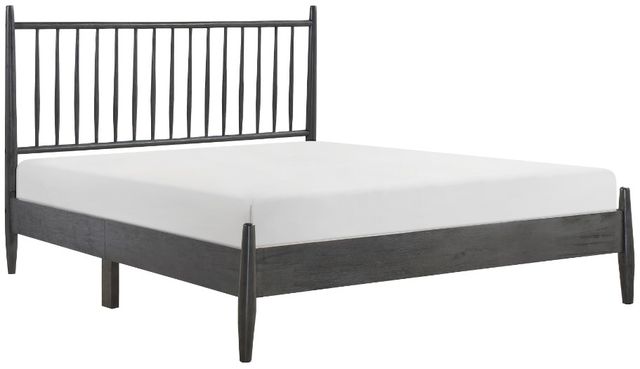 Homelegance® Brickell Gray Full Panel Bed-0