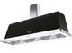 Lofra® Dolcevita 60" Black Wall Mounted Range Hood -0