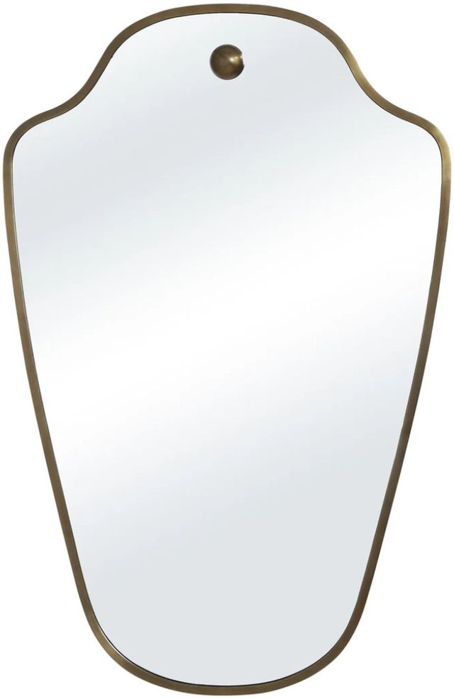Renwil® Elodie Dark Antique Bronze Accent Mirror-0