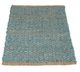 A & B Home Blue Braided Rug with Shuttle Weave Durrie-3