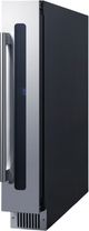 Summit® 6" Stainless Steel Built-In Wine Cooler -2
