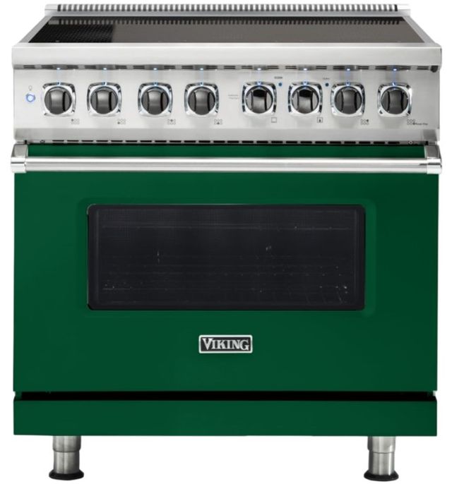 Viking® 5 Series 36'' Ivy Pro Style Induction Range-0