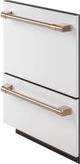 Café™ 24" Matte White Built-In Double Drawer Dishwasher-4