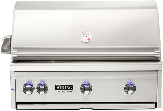 Viking® 5 Series 4-Burner Stainless Steel Built-In Liquid Propane Grill-0