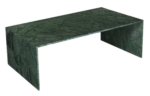 Meridian Furniture Lucca Green Marble Coffee Table-0