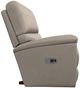 La-Z-Boy® Ava Ivory Leather Power Rocking Recliner with Headrest-3