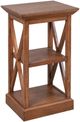 Crestview Collection Brown Square End Table-0