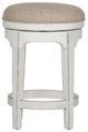 Liberty Furniture Magnolia Manor Antique White Console Swivel Stool-0