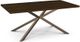 Amisco Customizable Asterisk Rectangular Table with Decorative Bolts-0