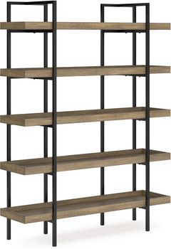 Bibliothèque de 76 po Montia de Signature Design by Ashley® - Brun Clair