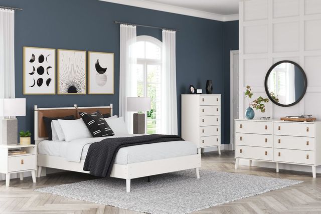 Signature Design by Ashley® Aprilyn 2-Piece White Full Bookcase Headboard Set-3