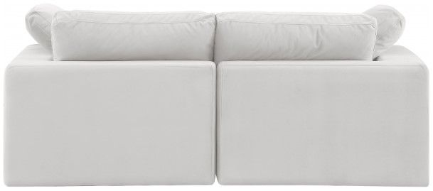 Meridian Furniture Comfy 2-Piece Cream 80" Modular Sofa-3