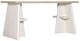 Hooker® Furniture Commerce and Market Light Elm Writing Table with Creamy White Base-0