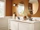 Moen® Waterhill® Oil Rubbed Bronze One Globe Bath Light-1