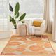 Nourison Home™ Garden Oasis Coral 5'x7' Style 1 Area Rug-1