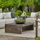 Uttermost® Obra Golden Dark Bronze Aluminum Indoor-Outdoor Coffee Table-1