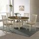 Intercon Mission Casuals French Oak/Rustic White Lattice Chair-1