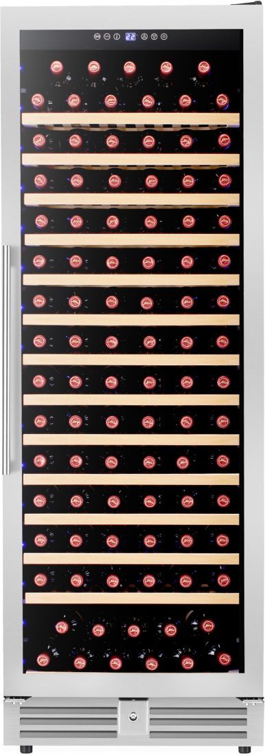 Avanti® 24" Stainless Steel Built-In or Freestanding Wine Cooler -0