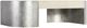 Hooker® Furniture Melange Silverfrost Light Wood Cocktail Table with Silver Base-2