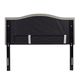 Olliix by Madison Park Nadine Grey Queen Upholstery Headboard-1