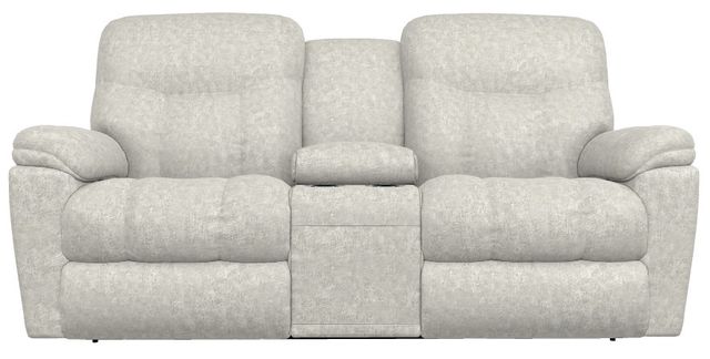 La-Z-Boy® Morrison Dove Manual Reclining Loveseat with Console-1