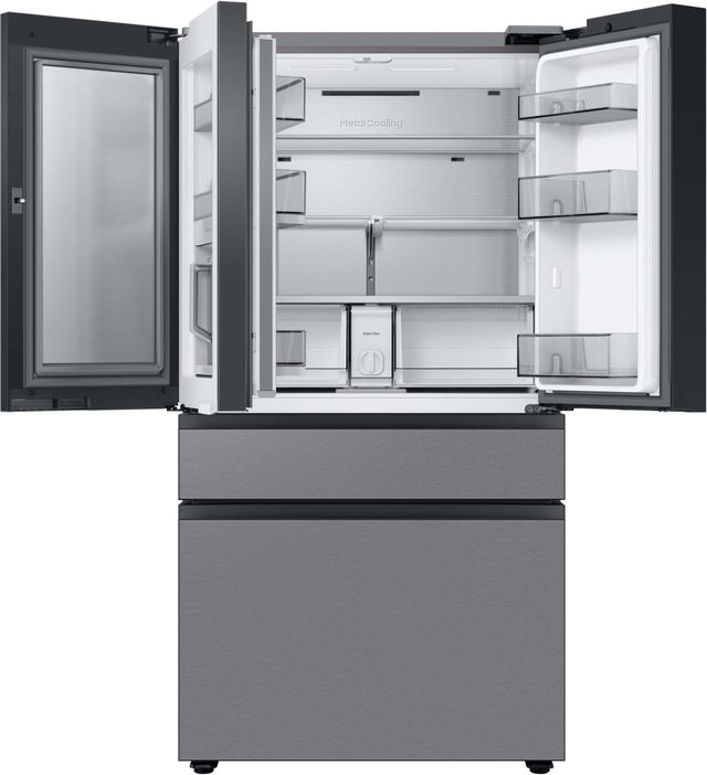 Samsung Bespoke 36" 28.8 Cu. Ft. Stainless Steel French Door Refrigerator-4