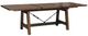 Mazin Furniture Holverson 5 Piece Rustic Brown/Gunmetal Dining Table Set-2