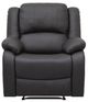 Homelegance® Fairview Dark Brown Reclining Chair-2
