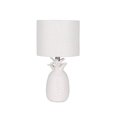 Adesso® Pineapple White Table Lamp-0