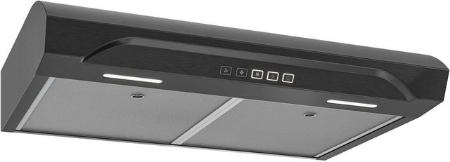 Broan Alta 2 Series 30" Black Stainless Steel Under Cabinet Range Hood-0