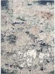 LR Home Antalya Beige/Dark Gray 5'x7' Area Rug-0