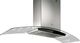 Elica Techne Series Cingoli 36" Stainless Steel with Black Glass Island Range Hood-0