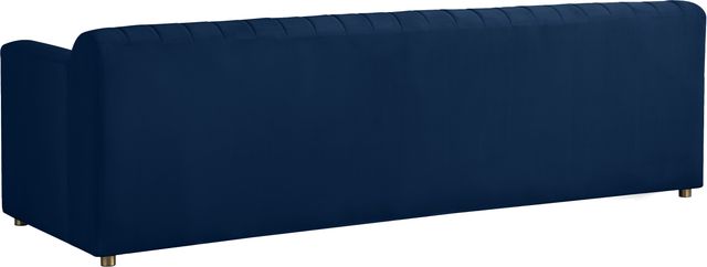 Meridian Furniture Naya Navy Velvet Sofa-3