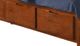 Night & Day Furniture™ Spices Bedroom Cherry Queen Drawer Pedestal Bed-1