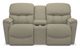 La-Z-Boy® Kipling Teak Power Reclining Loveseat with Console-0