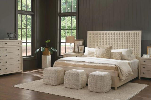 Universal Explore Home™ Dwell Beige Pouf-1