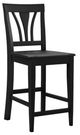 John Thomas Furniture® Customizable Select 24" Fanback Counter Stool-3
