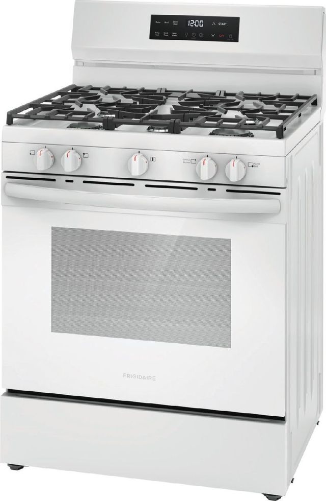 Frigidaire® 30" White Freestanding Gas Range-2