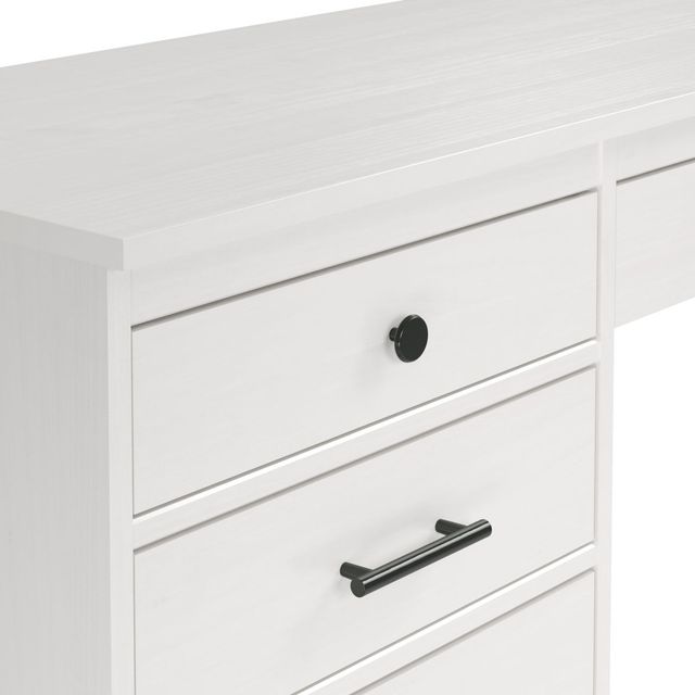 Linon Victor Whitewash Desk-3