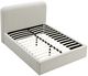 Modus Furniture Virgil Off-White/Ricotta Queen Upholstered Panel Bed-4
