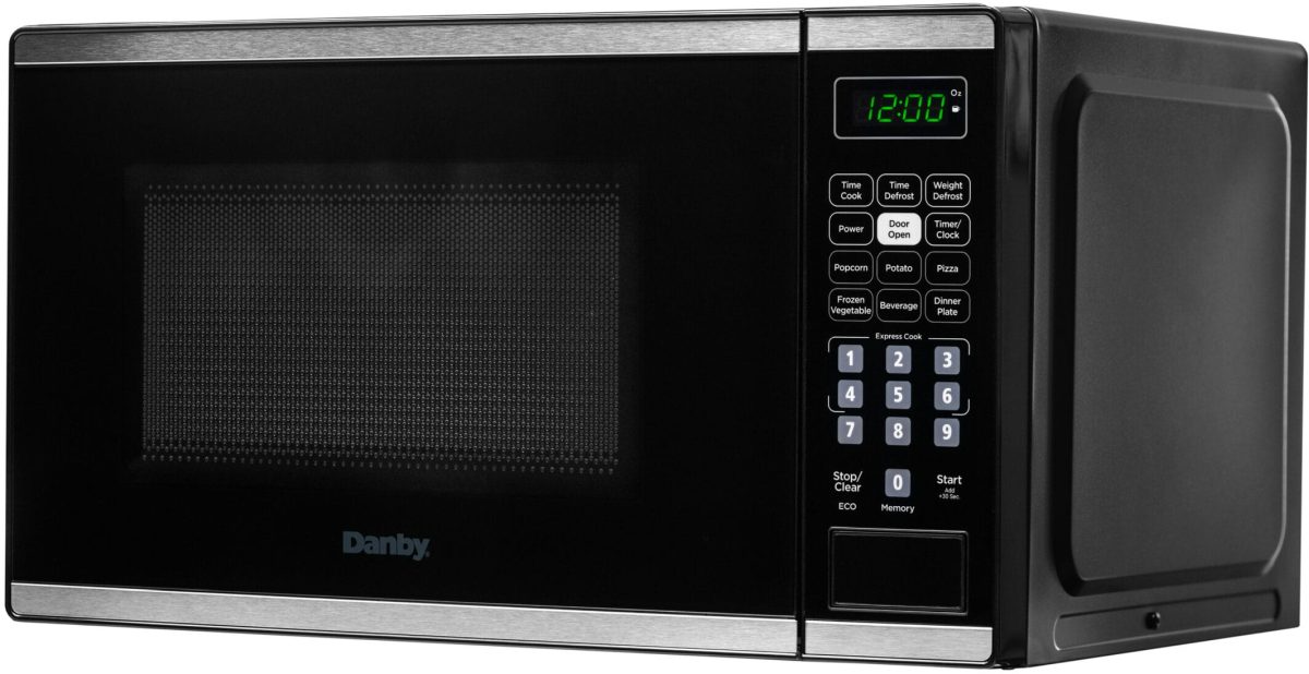 Danby® 0.7 Cu. Ft. Black and Stainless Steel Countertop