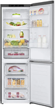 LG 11.9 Cu. Ft. Platinum Silver Counter Depth Bottom Freezer Refrigerator-1