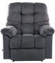 La-Z-Boy® Gibson Charcoal Manual Rocking Recliner-1
