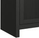 Elements International Ridgemont Black with Grain 82" TV Console without Fireplace Insert-4