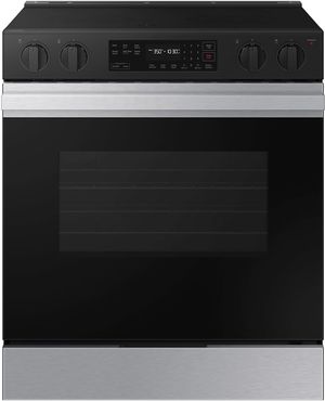 Samsung Bespoke 30" Stainless Steel Slide In Electric Range