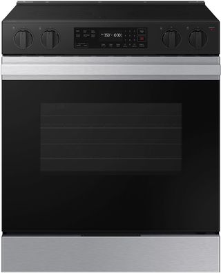 Samsung Bespoke 30" Stainless Steel Slide-In Electric Range