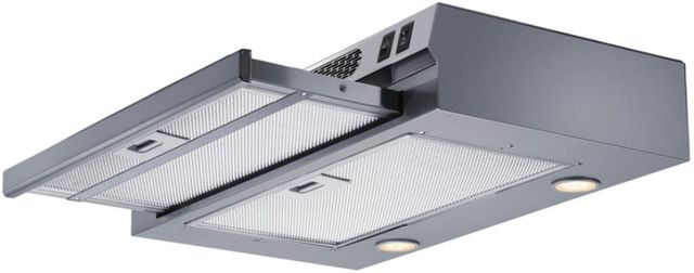 Summit® 24” Stainless Steel ADA Compliant Ductless Retractable Under Cabinet Range Hood-3