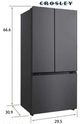 Crosley® 30 in. 18.4 Cu. Ft. Black French Door Refrigerator-2