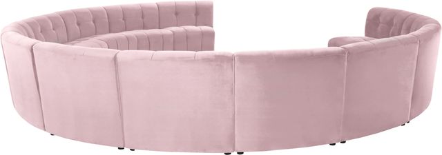 Meridian Furniture Limitless 13-Piece Pink Velvet Modular Sectional-3